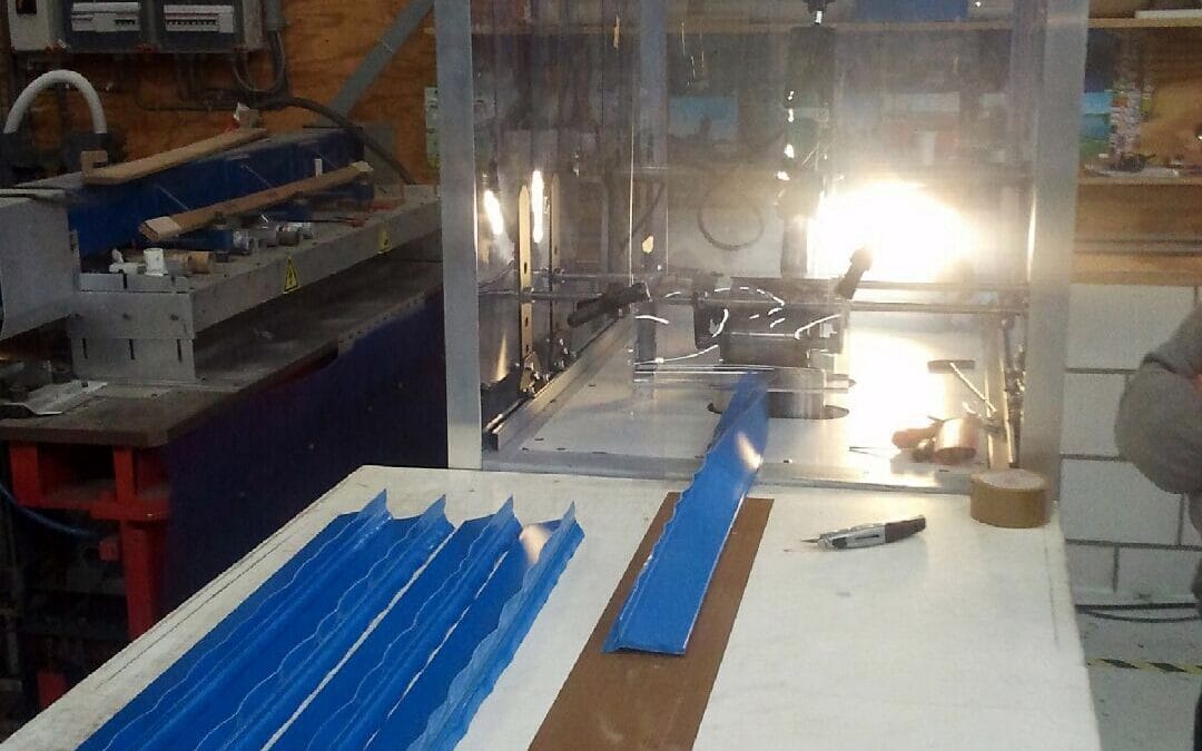 Meenemermachine gereed voor gebruik